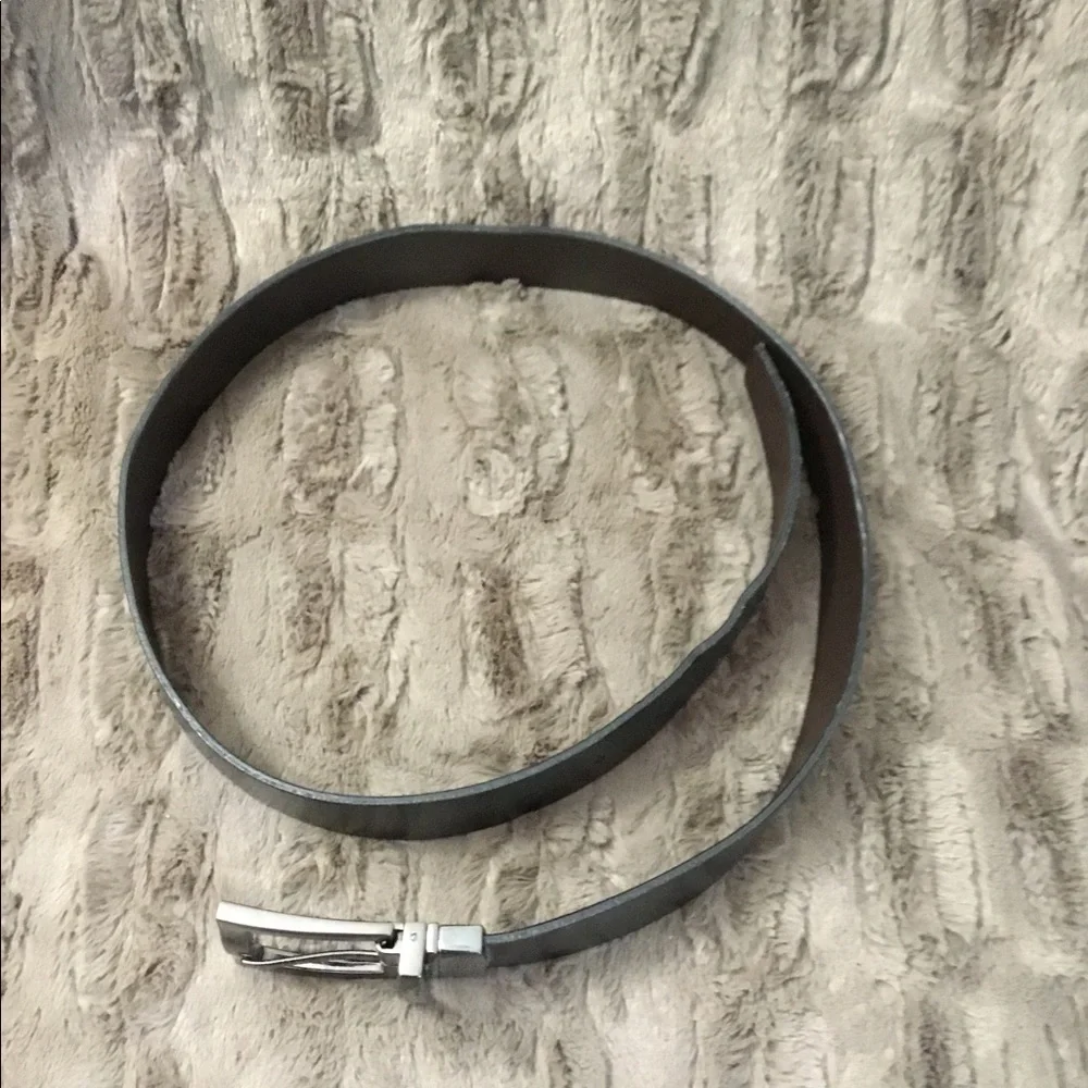🍁🚦3-25🚦 Geoffrey Beene Black Leather Belt Size 34
